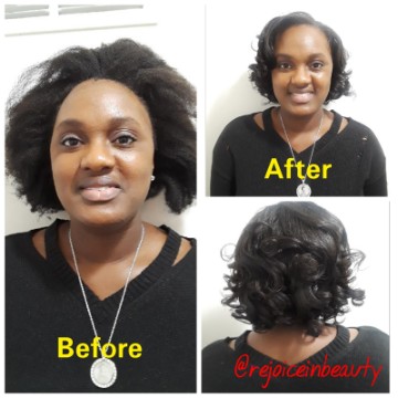 Natural hair style 4